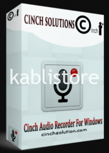 Cinch Audio Recorder 4.0.3 Crack + KeyCode full Version 2024